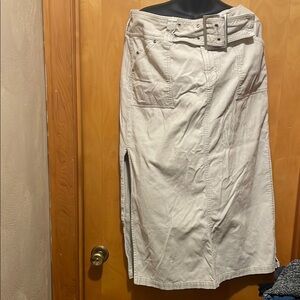 Midi skirt Stylish Belted Skirt